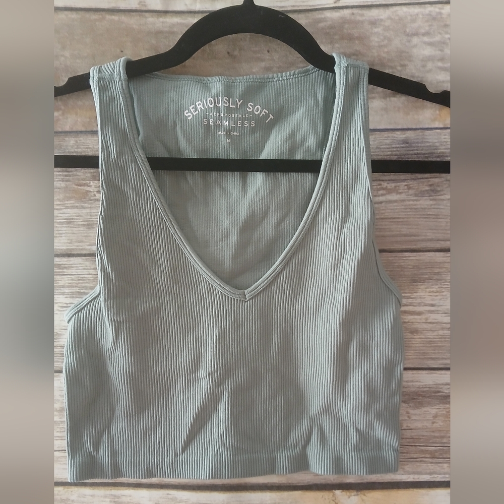 Ribbed, cropped, Aeropostale Tank Top